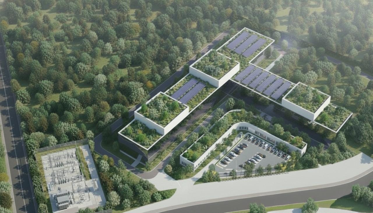 Campus datacenter vu du ciel